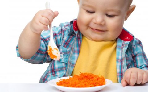 child eating
